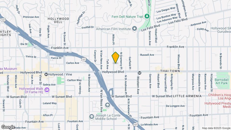 1732 Wilton Pl Map and Location Details