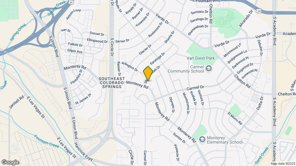 1771 Shenandoah Dr Map and Location Details