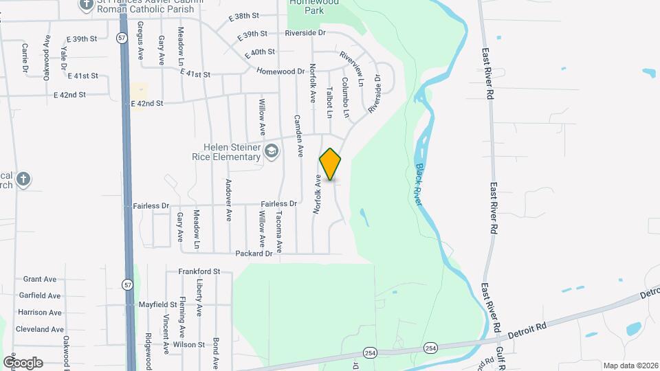 4522 Riverside Dr, Unit A317 Map and Location Details