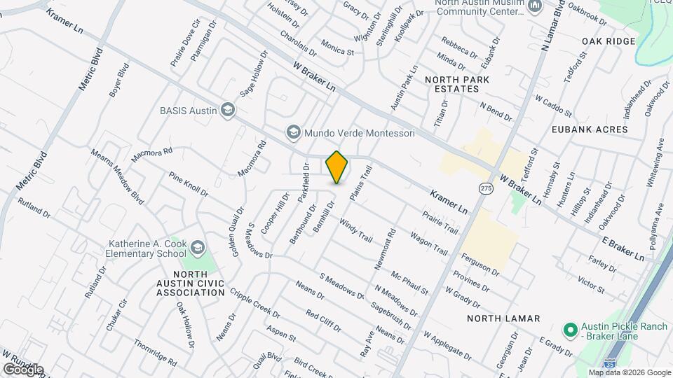 1467 S Meadows Dr Map and Location Details