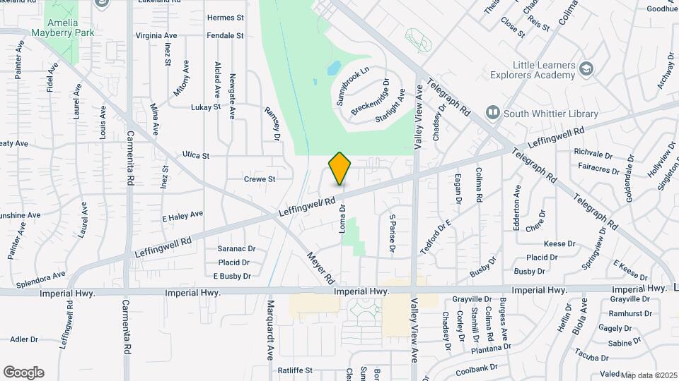 11839 Loma Dr Map and Location Details