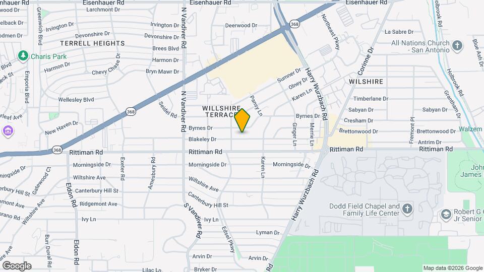 515 Blakeley Dr Map and Location Details