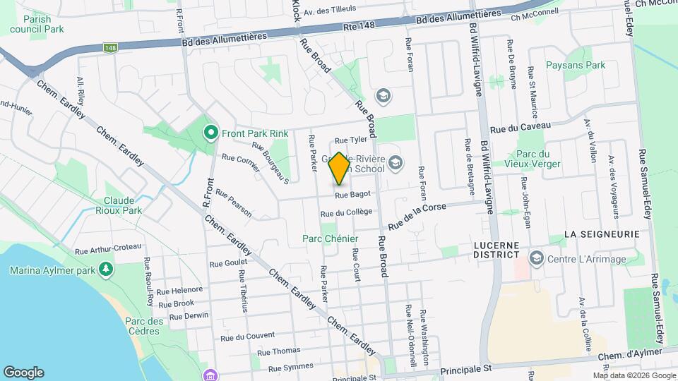 89 Rue Bagot Map and Location Details