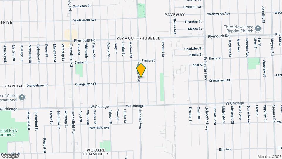 9918 Hubbell St Mapa y Detalles de la Ubicación