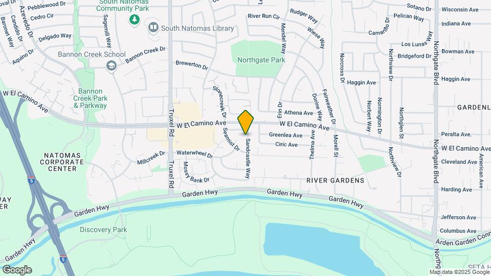2198 Sandcastle Way Map and Location Details