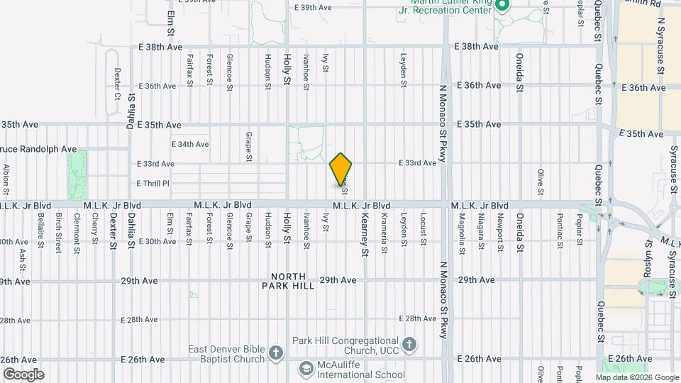 3227 Jasmine St Map and Location Details