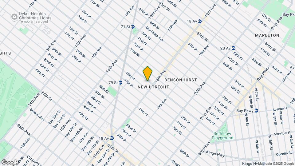1770 Bay Ridge Pky Map and Location Details