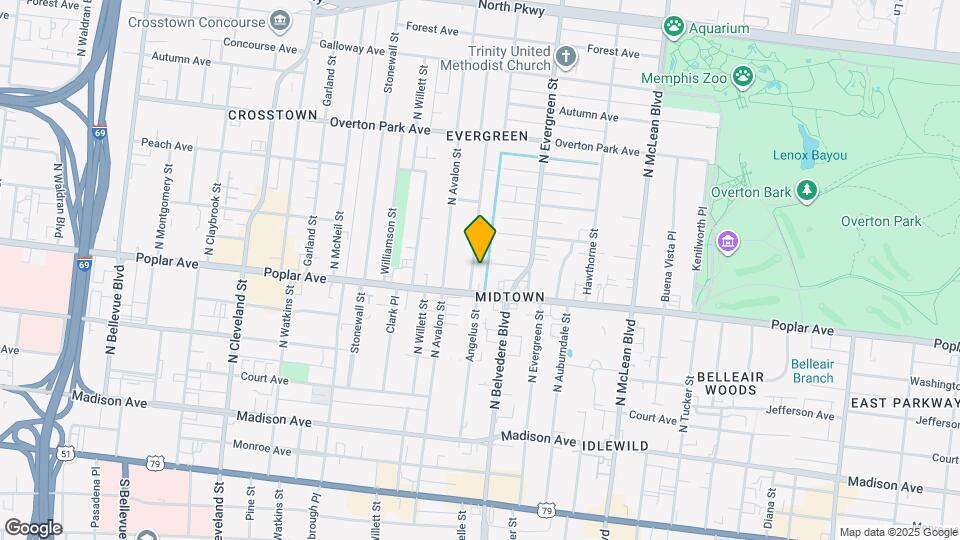 204 Angelus St Map and Location Details