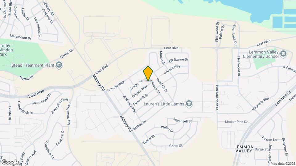 8907 Grisom Way Map and Location Details