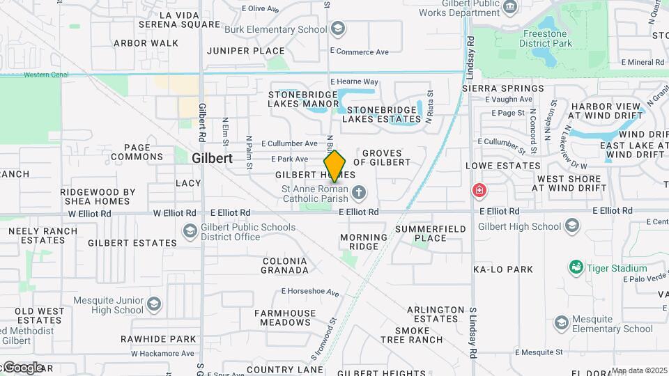 405 E Linda Ln Map and Location Details