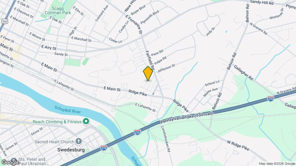 323 Jefferson St Map and Location Details