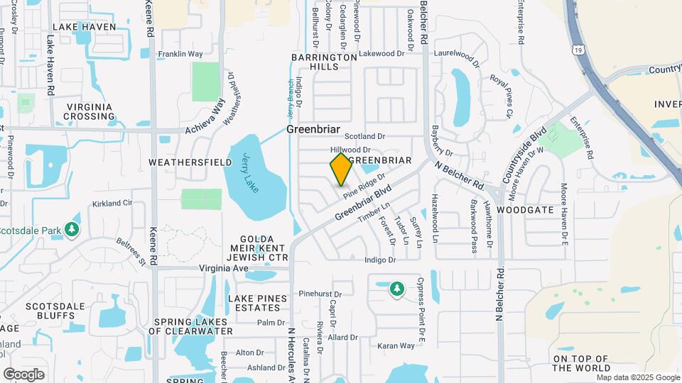 2066 High Ridge Dr Map and Location Details