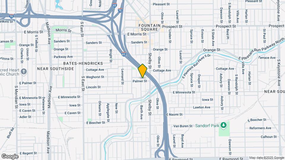 1553 Barth Ave Map and Location Details