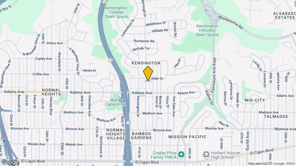 4743 Marlborough Dr Map and Location Details