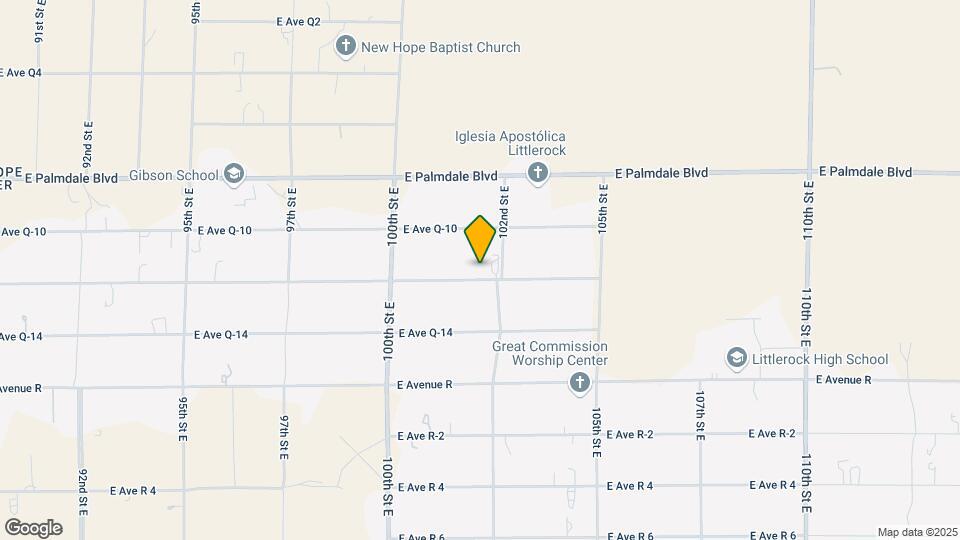 10149 E Ave Q12 Map and Location Details