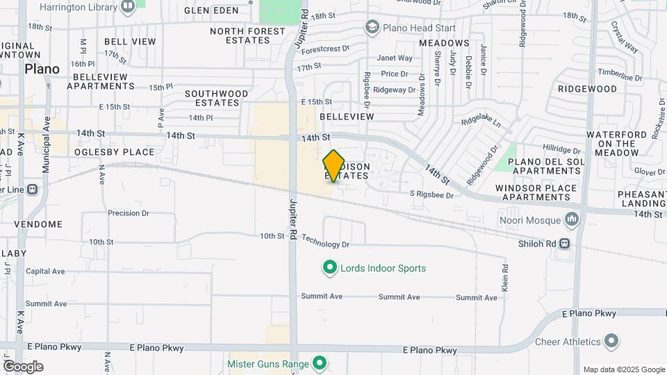 1209 Ballymote Ln Map and Location Details