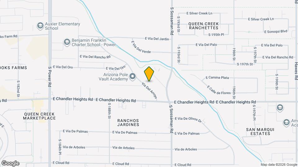 23265 Vía Del Arroyo Map and Location Details