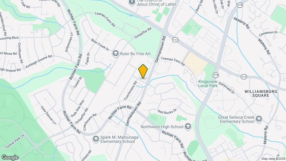 13941 Bailiwick Terrace Map and Location Details