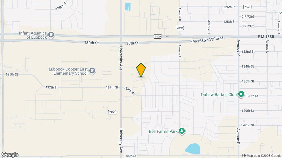 2316 135th St Map and Location Details