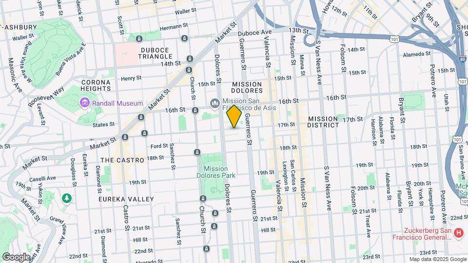 3559--3561 17th St Map and Location Details