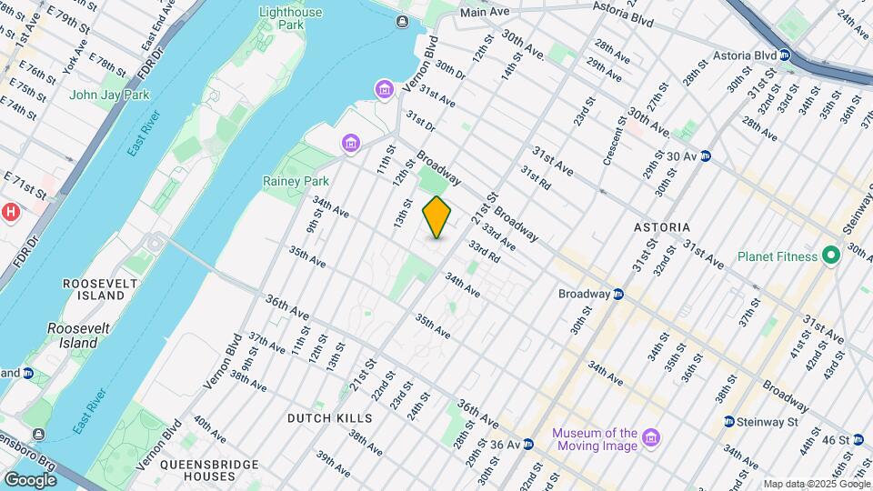 33-43 14th St Mapa y Detalles de la Ubicación