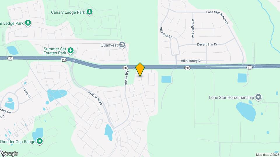 15619 Rising Wren Ct Map and Location Details