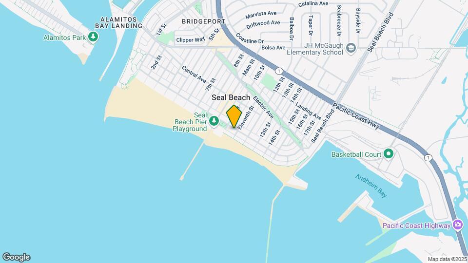 1016 Ocean Ave Map and Location Details