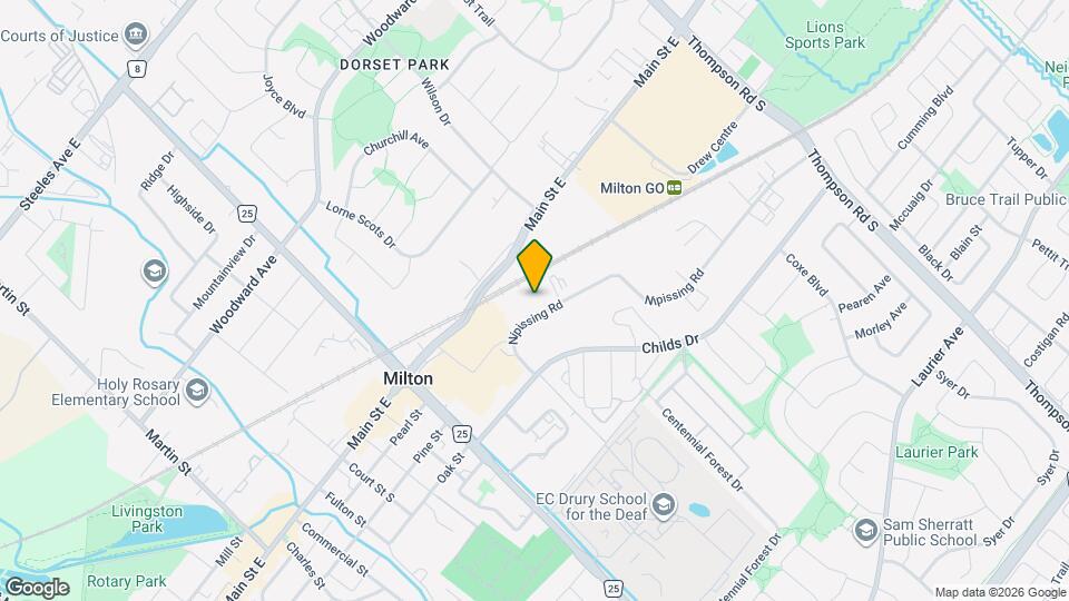 125 Nipissing Rd, Unit 1205B Map and Location Details