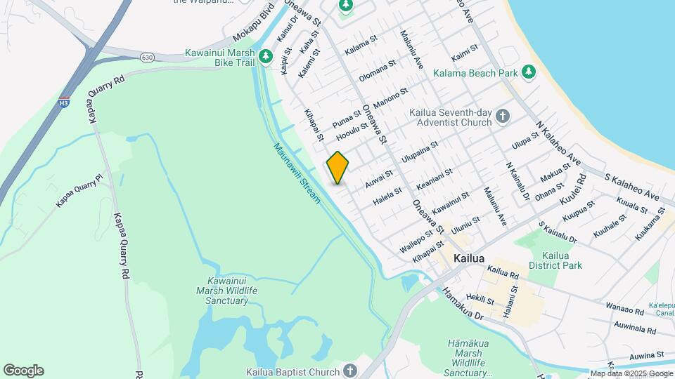 715 Kahoa Dr Map and Location Details