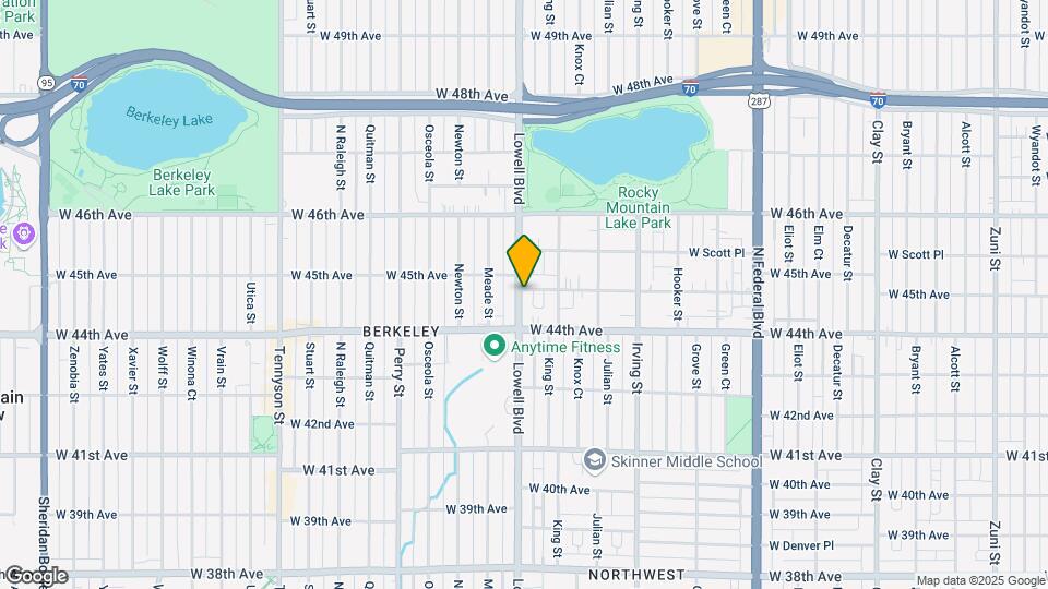 4450 Lowell Blvd Map and Location Details