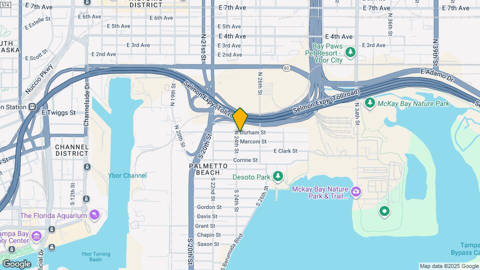 2403 Durham St Map and Location Details