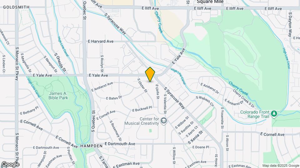 8150 E Linvale Pl Map and Location Details