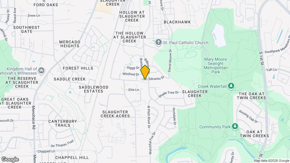 1100 Winnie Dr Mapa y Detalles de la Ubicación