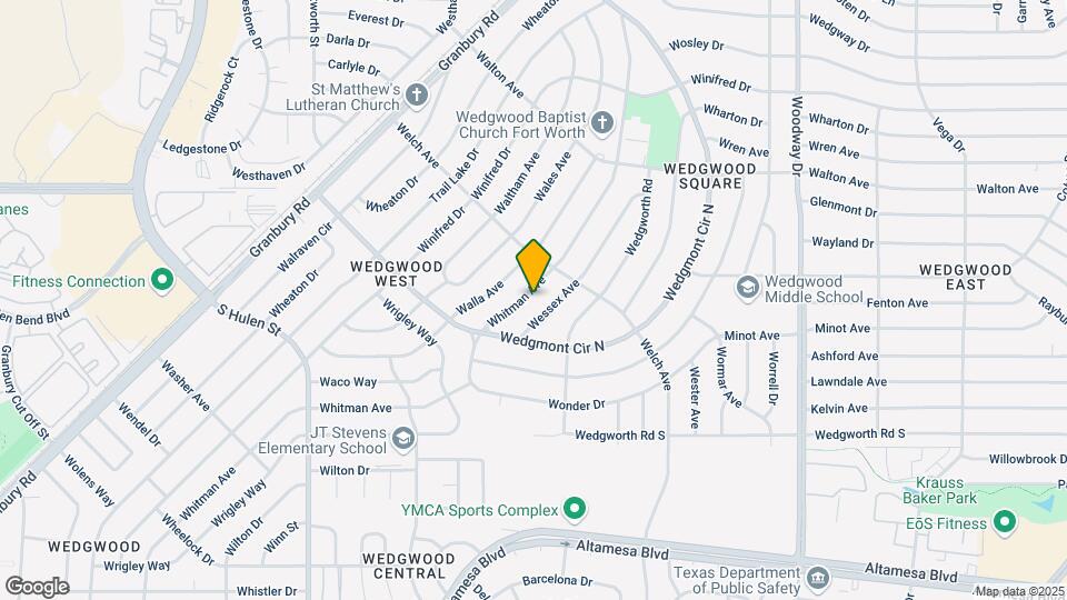 5817 Whitman Ave Map and Location Details
