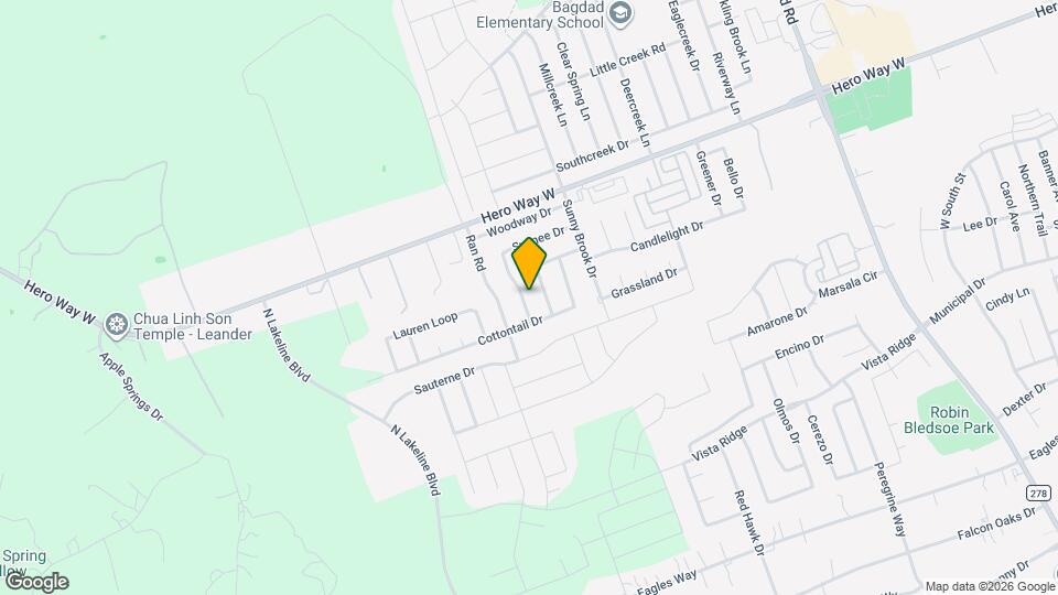 206 Briarwood Dr Map and Location Details