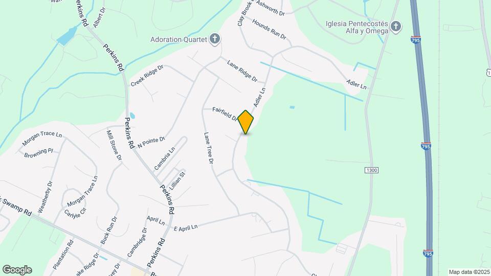 202 Adler Ln Map and Location Details