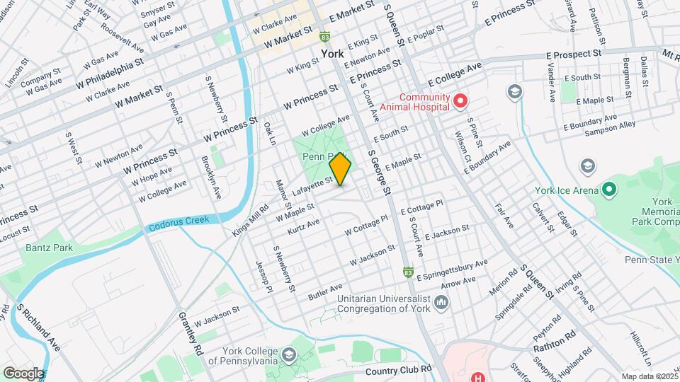 133 W Maple St Map and Location Details