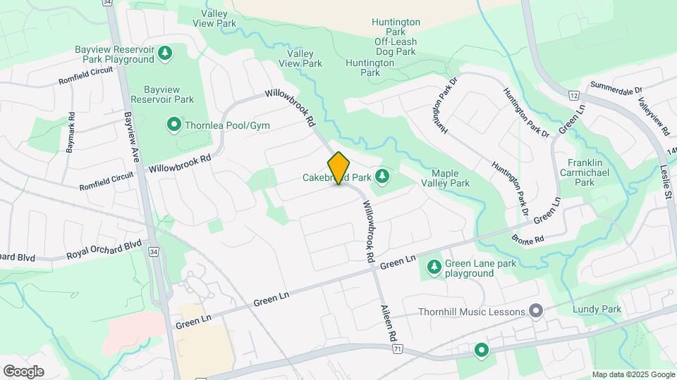 96 Breckonwood Crescent Map and Location Details