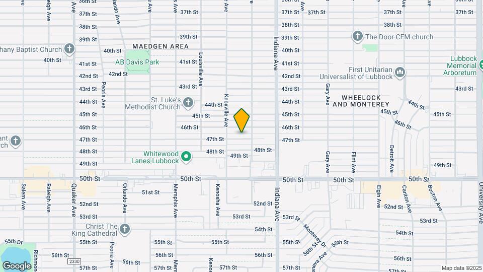 3508 47th St Map and Location Details