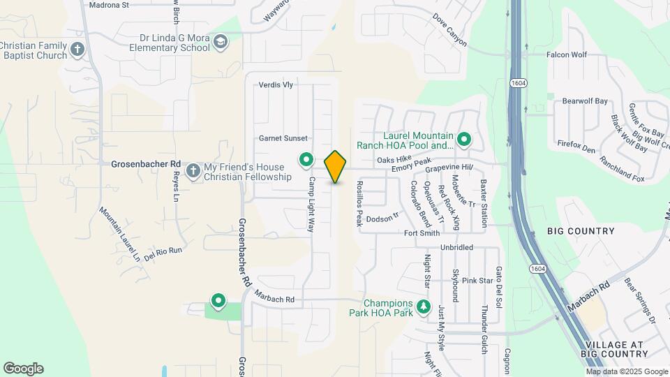 2122 York Bend Map and Location Details