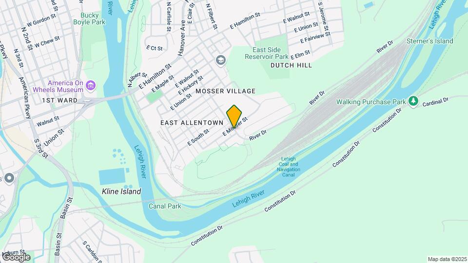 Washington Crossing Apartments Map and Location Details