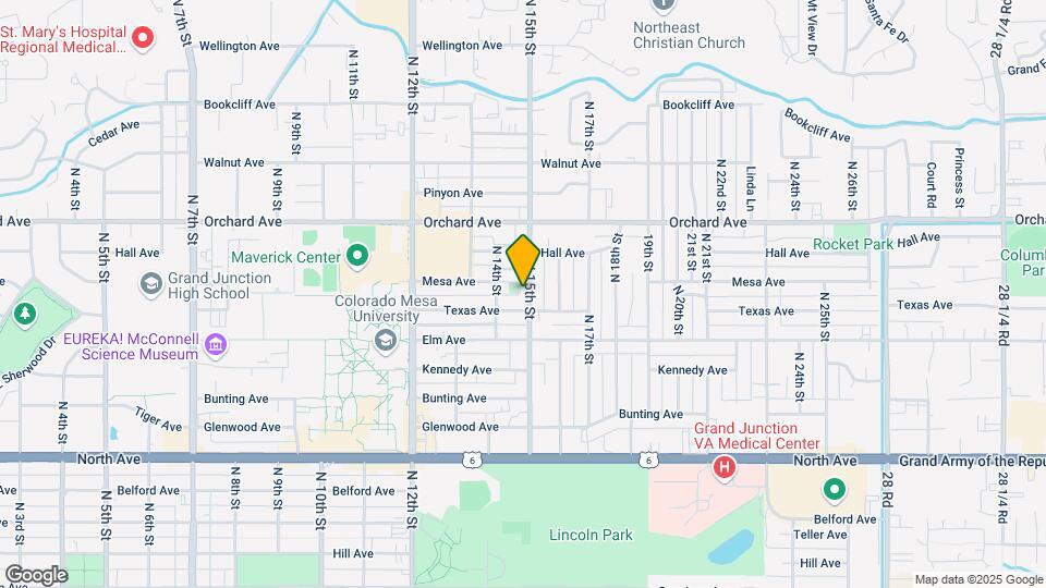 1510 N 18th St Map and Location Details