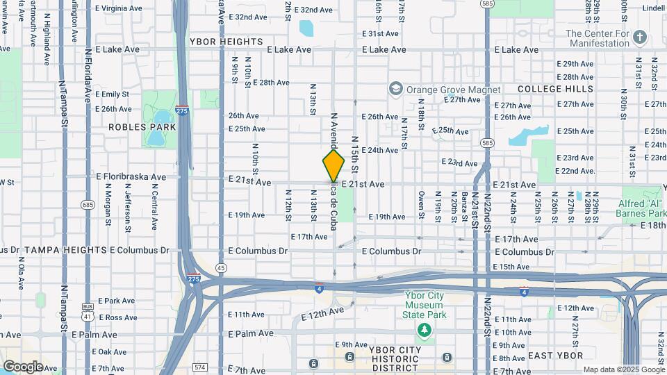 1316 Holmes Ave Map and Location Details