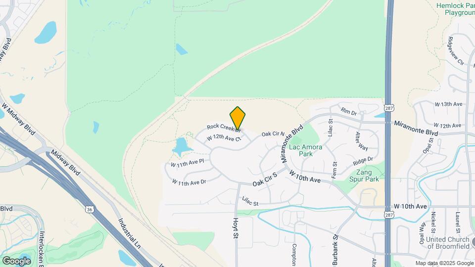 3112 Rock Creek Dr Map and Location Details