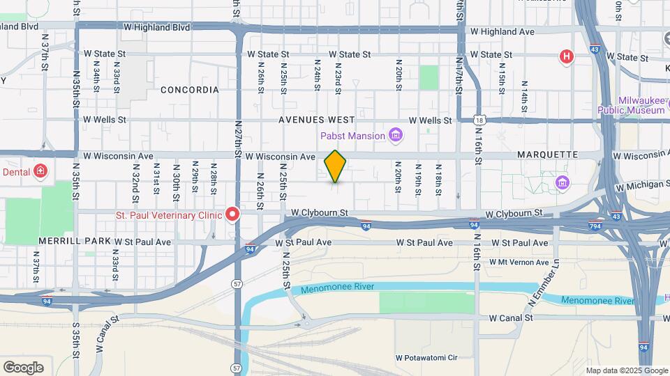 Westridge Apartments Map and Location Details