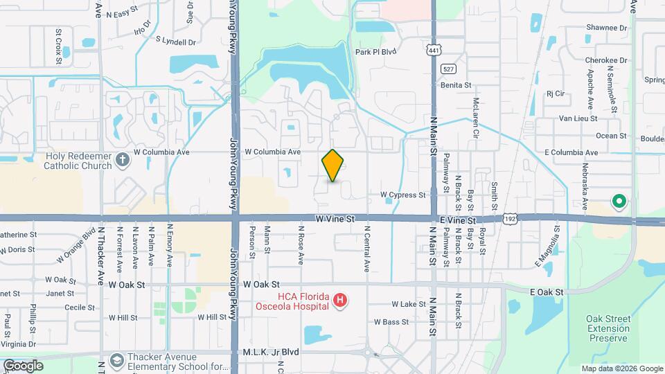 642 Captiva Cir Map and Location Details