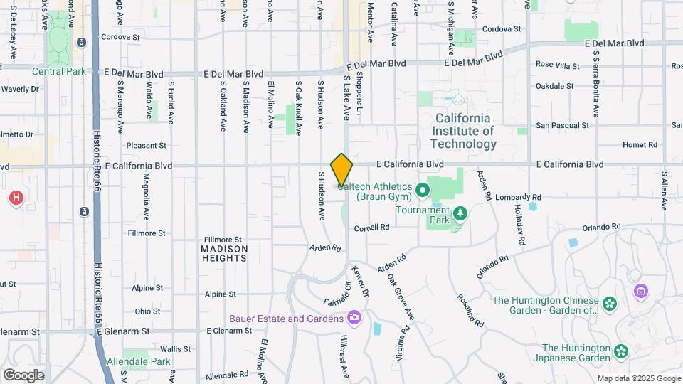 657 S Lake Ave Mapa y Detalles de la Ubicación