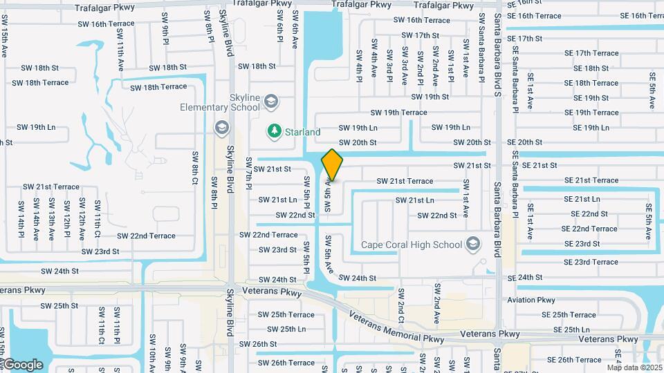 2121 SW 5th Ave Map and Location Details