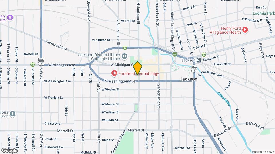 208 S Jackson St Map and Location Details