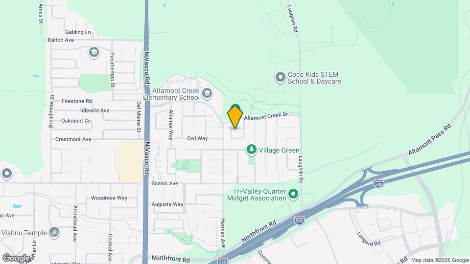 1622 Altamont Cir Map and Location Details